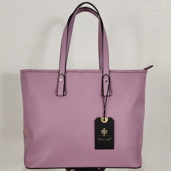 NWT Moda Luxe lavender bag - Picture 1 of 16